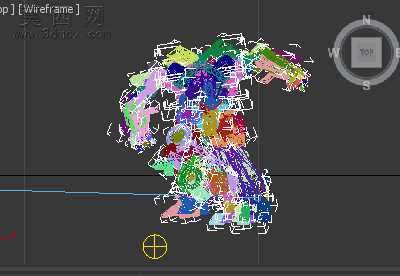 变形金刚擎天柱3DMAX模型部件详细,可转并3D打印 3D模型
