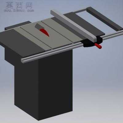 包工型台锯Contractor SawInventor模型 3D模型