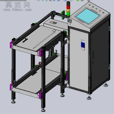 smt�Զ��ϰ�� 3Dģ��
