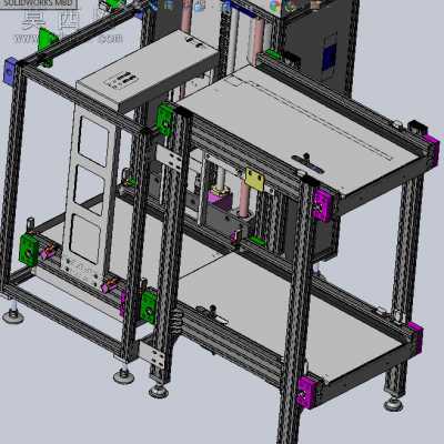 smt�Զ��ϰ�� 3Dģ��