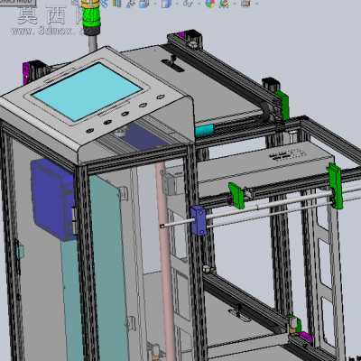 smt�Զ��ϰ�� 3Dģ��