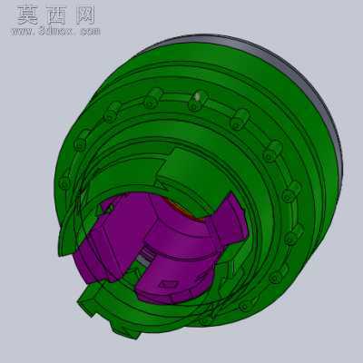 按钮 3D模型