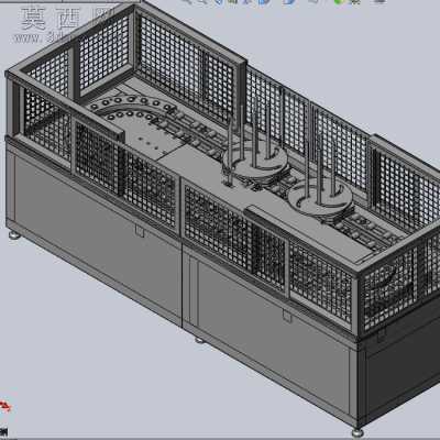 循环料仓 3D模型
