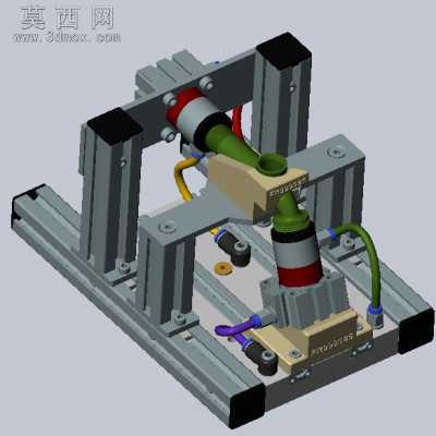 水龙头装置的密封性试验台架 3D模型