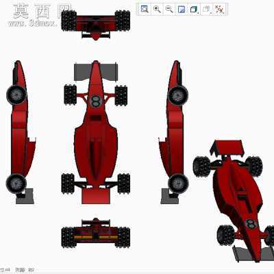 F-1超级方程式 3D模型