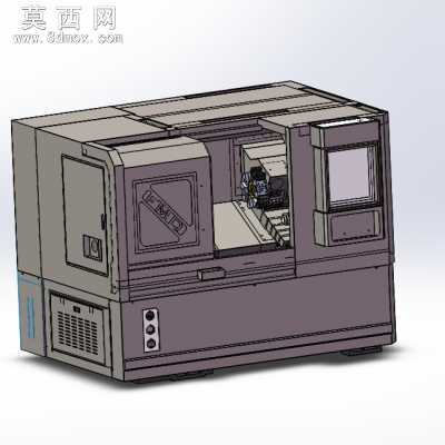 V80数控机床 3D模型