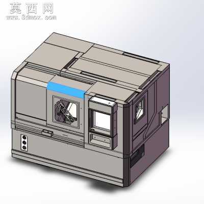 V80数控机床 3D模型