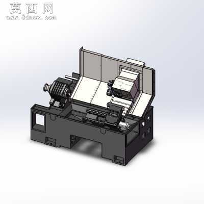 V80数控机床 3D模型