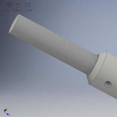 螺旋千斤顶inventor模型 3D模型