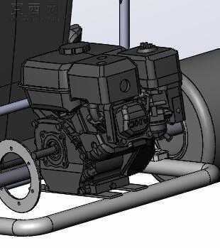 超市概念购物车 3D模型