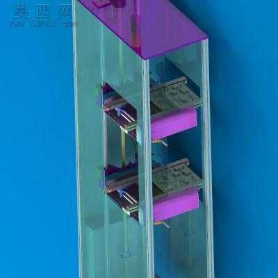 升降机提升机 3D模型