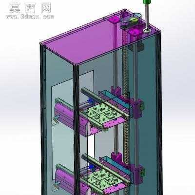 升降机提升机 3D模型