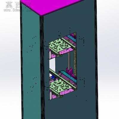 升降机提升机 3D模型