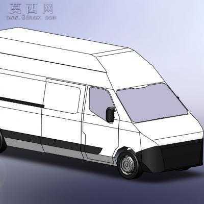 医疗救护车3D模型 3D模型