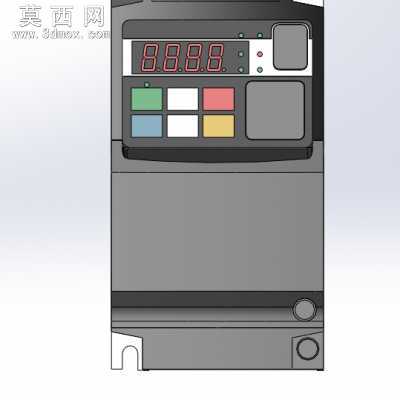 变频器 3D模型