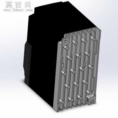 变频器 3D模型