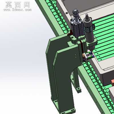 全自动装螺母拉铆螺母在线铆接螺母设备 3D模型