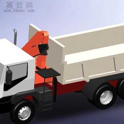 运输车3D模型 3D模型