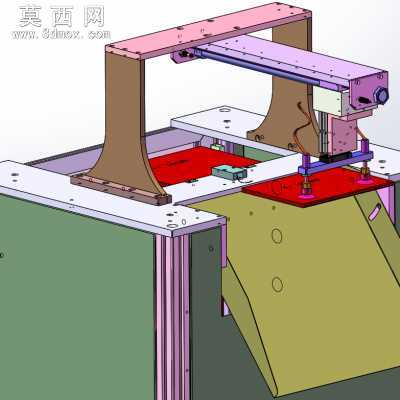 附件袋自动包装 纸质件自动投料机 3D模型