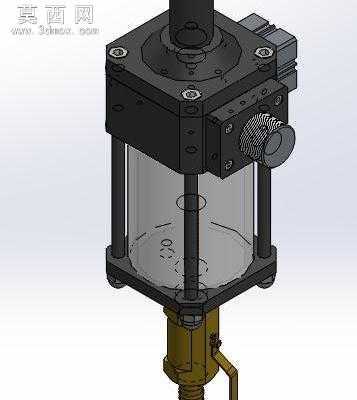 漏砂砂阀 3D模型