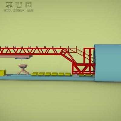 盾构机 3D模型