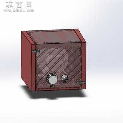 吸风机消音箱 3D模型