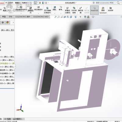 全自动编带机 3D模型