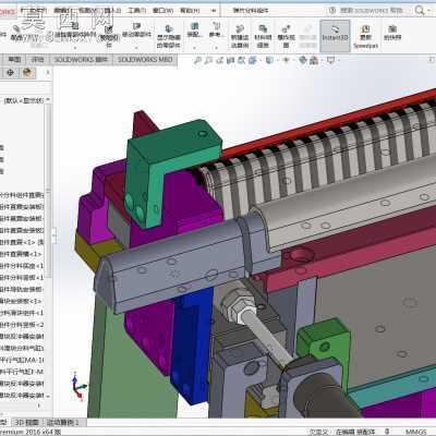 弹片分料振动盘送料 3D模型