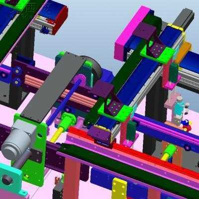 ����ʽ�Զ���Ϳ������PCB��������Ϳ���� 3Dģ��
