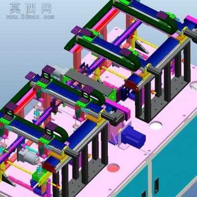 ����ʽ�Զ���Ϳ������PCB��������Ϳ���� 3Dģ��