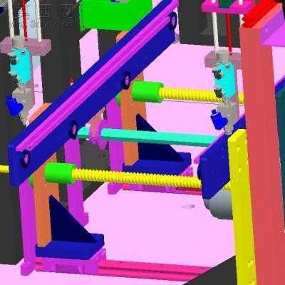 ����ʽ�Զ���Ϳ������PCB��������Ϳ���� 3Dģ��