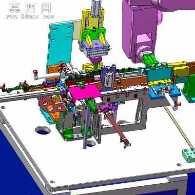 组装焊接机 3D模型