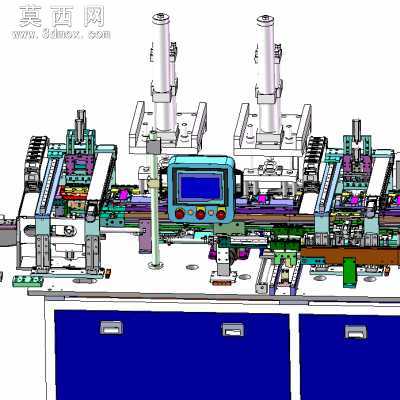 组装焊接机 3D模型
