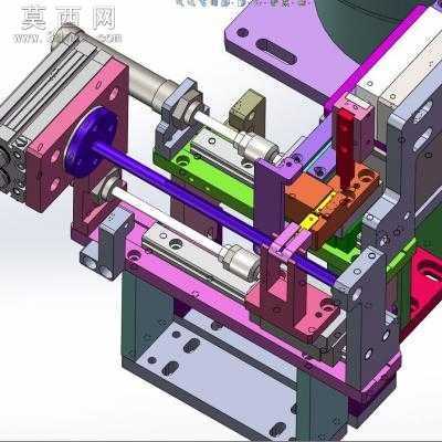 大量振动盘供料直振送料气缸分料等机构图纸模型大全 3D模型
