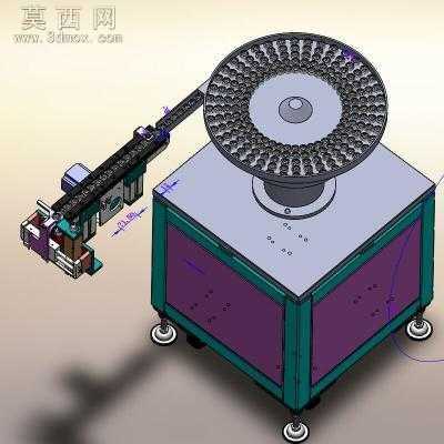大量振动盘供料直振送料气缸分料等机构图纸模型大全 3D模型