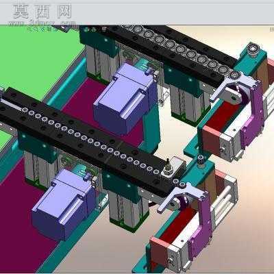 大量振动盘供料直振送料气缸分料等机构图纸模型大全 3D模型