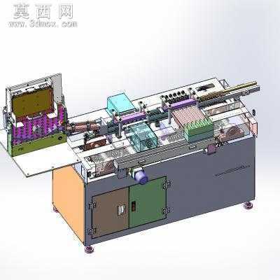 2A3A镍氢锂电池电压及内阻检测分选验电机 3D模型