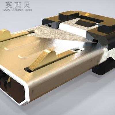 MICRO USB ��ͷ 3Dģ��