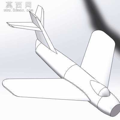 歼-5歼击机 3D模型