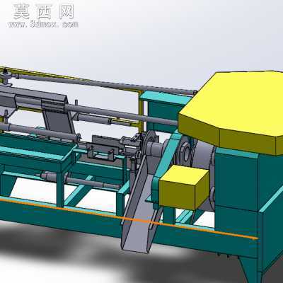 菠萝削皮机 3D模型