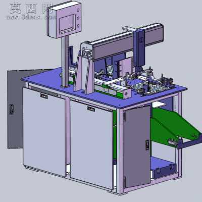 ������ϻ����Զ���ȡ���ϼ������豸 3Dģ��