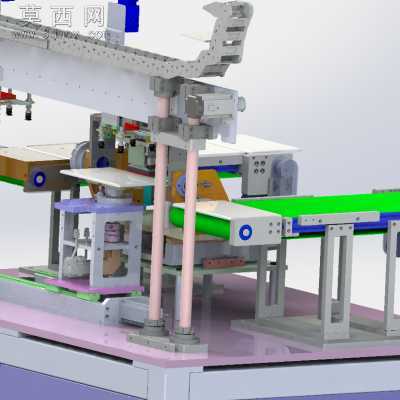苹果手机平板电脑外壳圆弧面打磨机设备 3D模型
