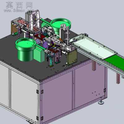 电池焊接设备 3D模型