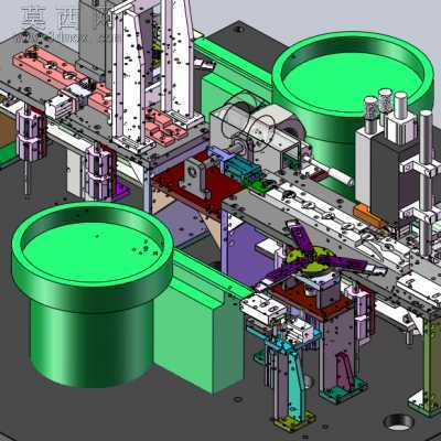 电池焊接设备 3D模型