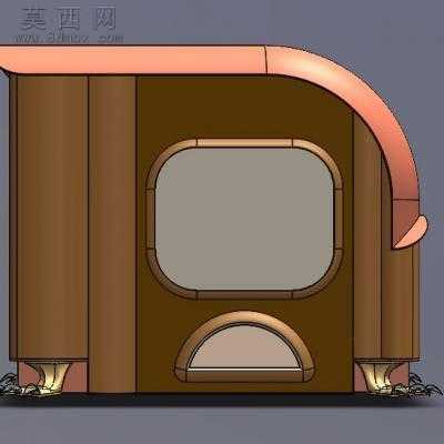 创意电脑机箱 3D模型