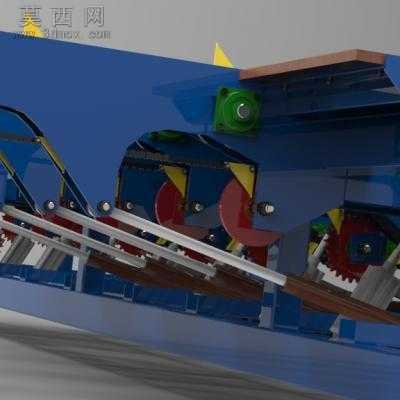 木材工业输送机 3D模型