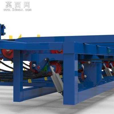 木材工业输送机 3D模型
