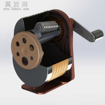 削铅笔机模型 3D模型
