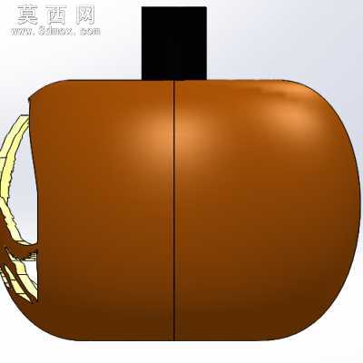 烟灰缸南瓜设计模型 3D模型