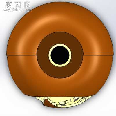 烟灰缸南瓜设计模型 3D模型